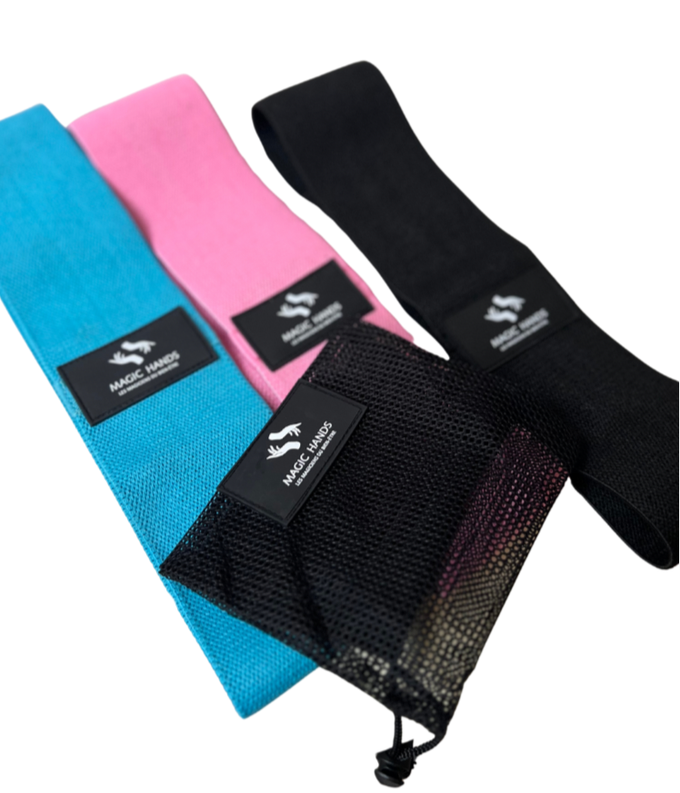 Lot de 3 bandes de résistance MADEROSPORT™ (Haute Qualité, 3 résistance)