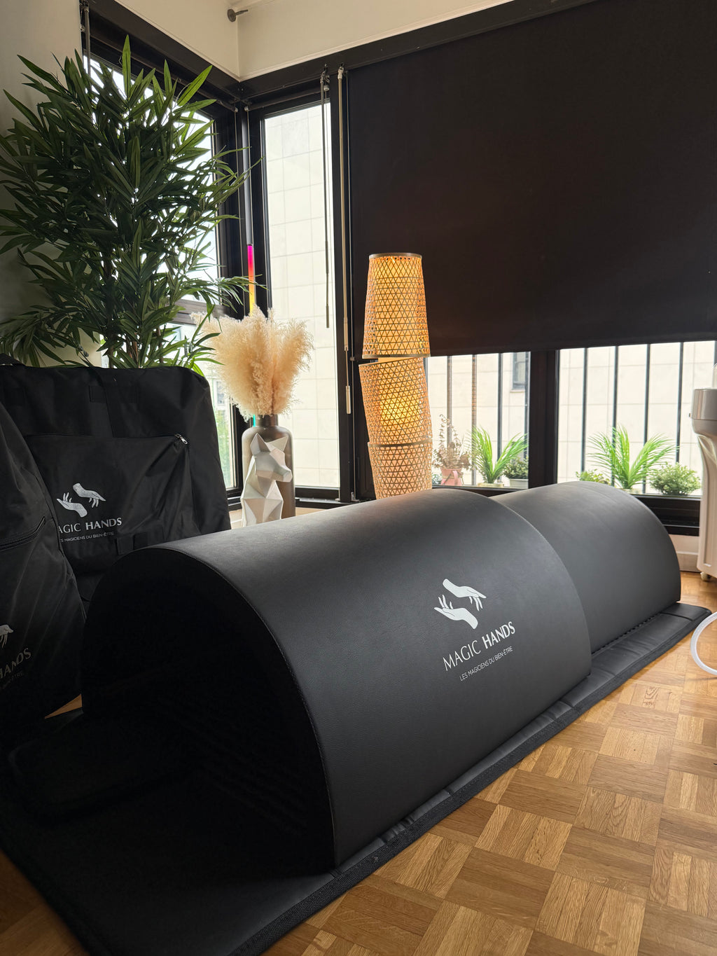 Dôme Sauna Infrarouge Pro 3 Zones – 114 Pierres de Jade | Le Soin Signature qui Rentabilise votre Institut