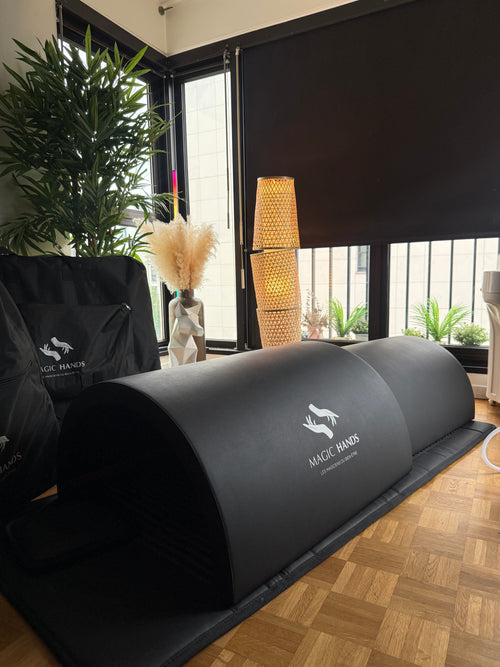 Dôme Sauna Infrarouge Pro 3 Zones – 114 Pierres de Jade | Le Soin Signature qui Rentabilise votre Institut